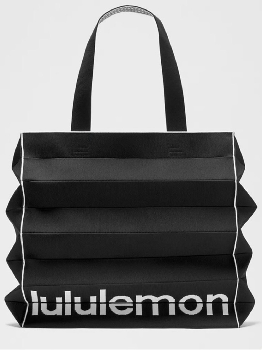Lululemon Hold It Fold It Tote Bag 22 L Black/White Sold out NWT